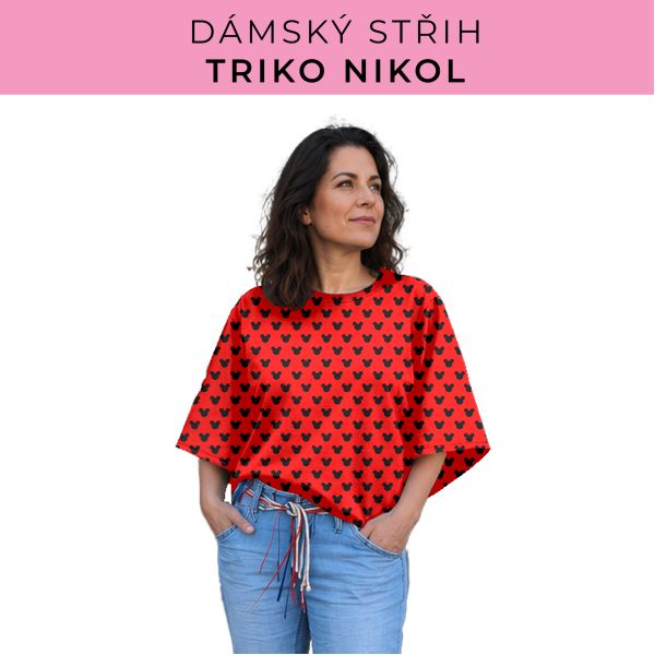 Dámský střih -  triko Nikol