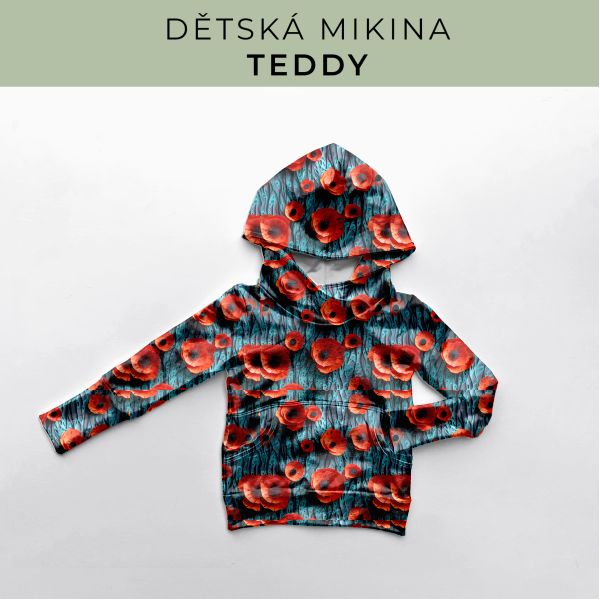 DĚTSKÝ střih - Mikina Teddy