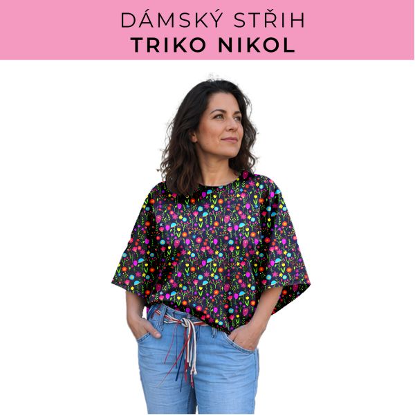 Dámský střih -  triko Nikol