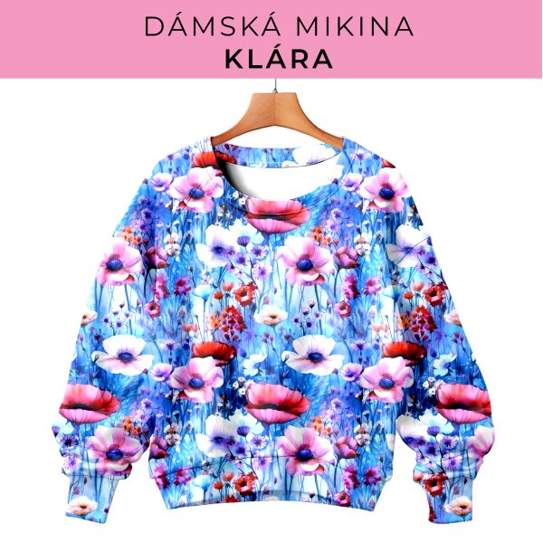 DÁMSKÝ střih - mikina Klára
