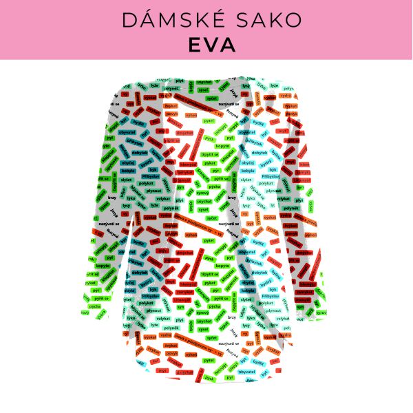 DÁMSKÝ střih - sako Eva