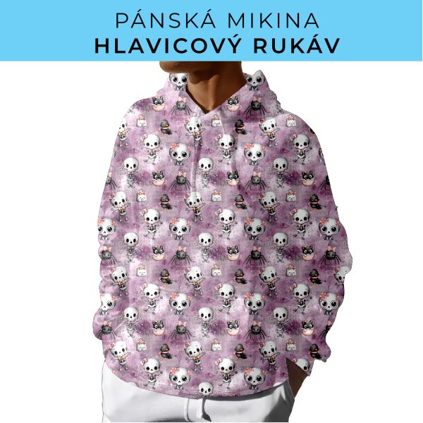 PÁNSKÝ střih - mikina s kapucí