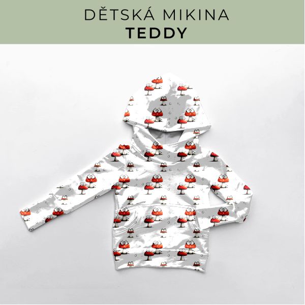 DĚTSKÝ střih - Mikina Teddy