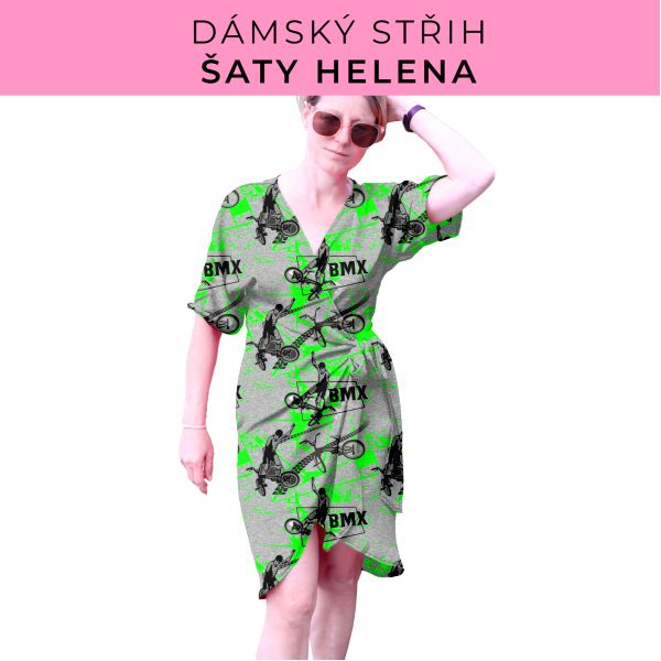Dámský střih na šaty  Helena