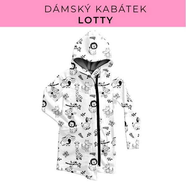 DÁMSKÝ střih - Kabátek Lotty
