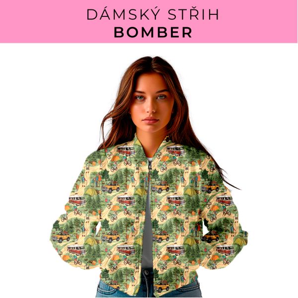 DÁMSKÝ střih - Bomber