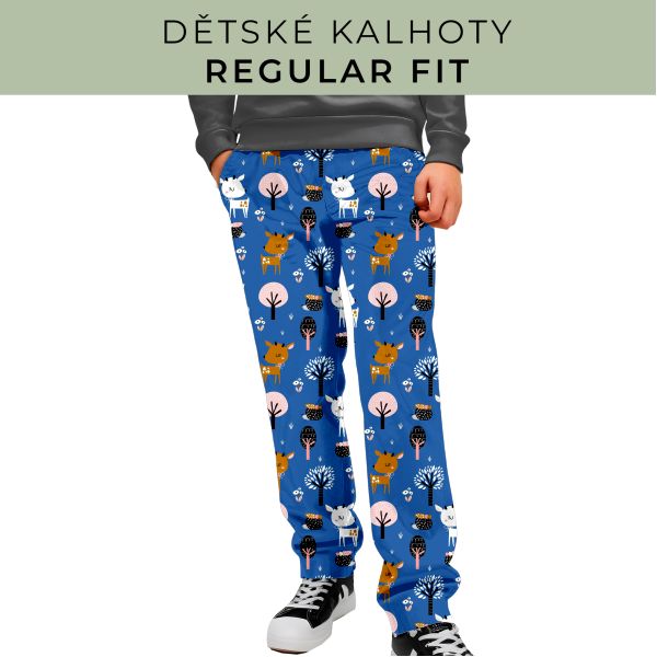 DĚTSKÝ STŘIH - Kalhoty Regular fit