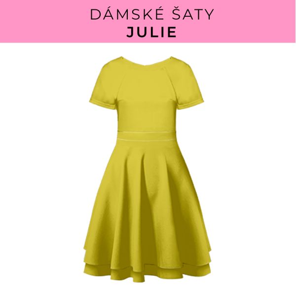 DÁMSKÝ střih - šaty julie