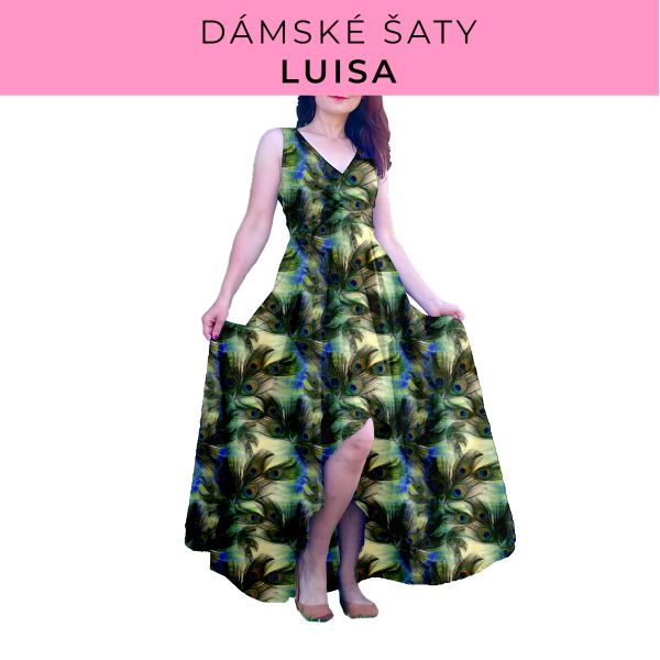 DÁMSKÝ střih - šaty Luisa