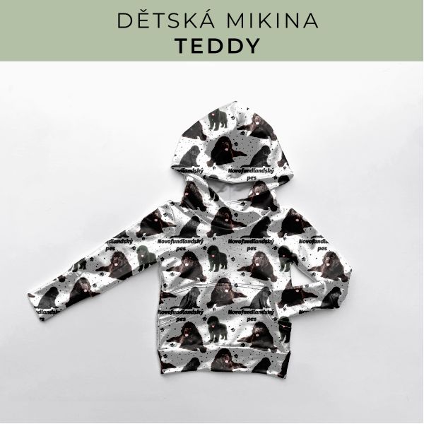 DĚTSKÝ střih - Mikina Teddy