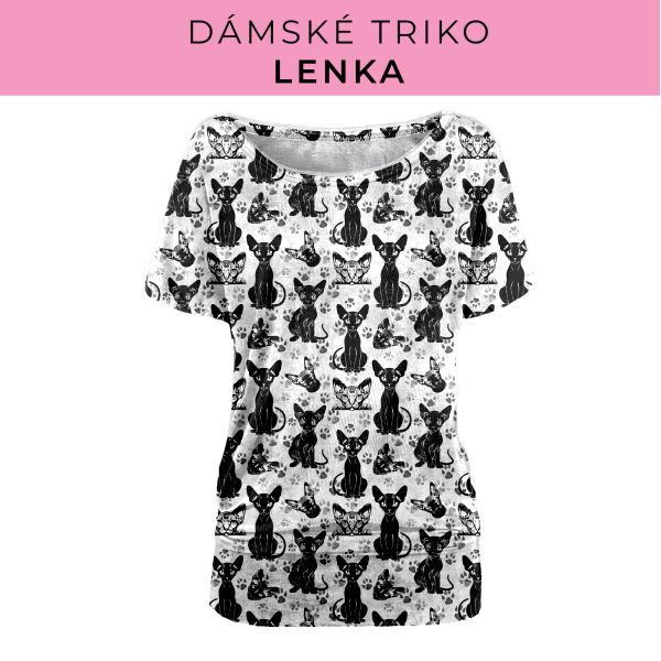DÁMSKÝ střih - Triko Lenka