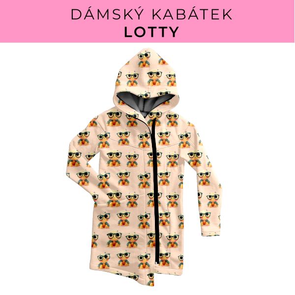 DÁMSKÝ střih - Kabátek Lotty