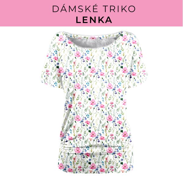 DÁMSKÝ střih - Triko Lenka