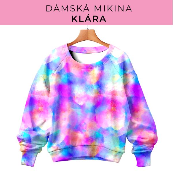 DÁMSKÝ střih - mikina Klára