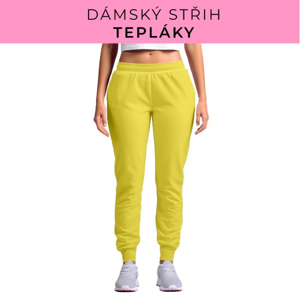 DÁMSKÝ střih - tepláky