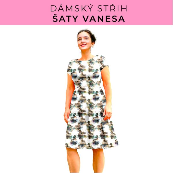 Dámský střih šaty Vanesa