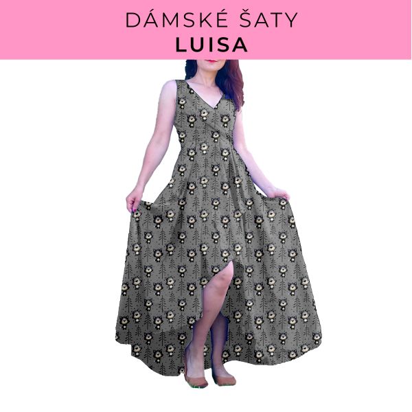 DÁMSKÝ střih - šaty Luisa
