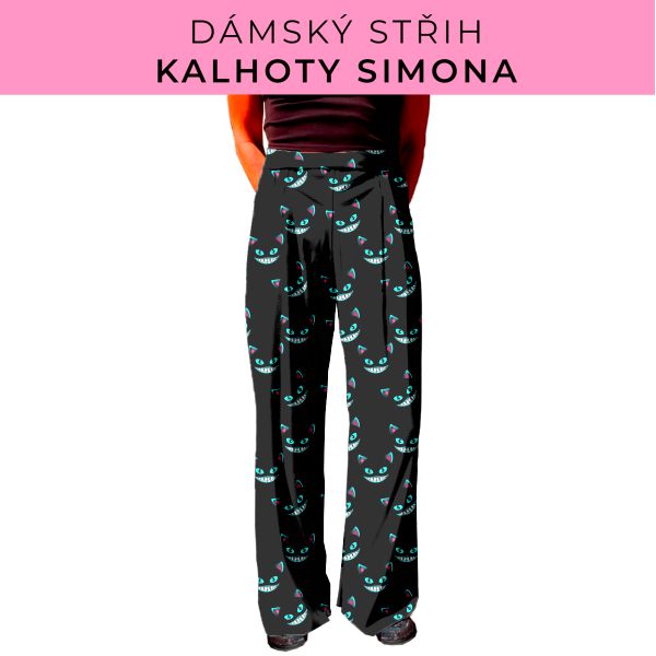 Dámský střih - kalhoty Simona