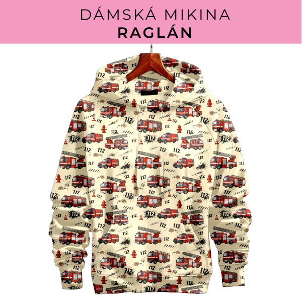 DÁMSKÝ střih - mikina raglán