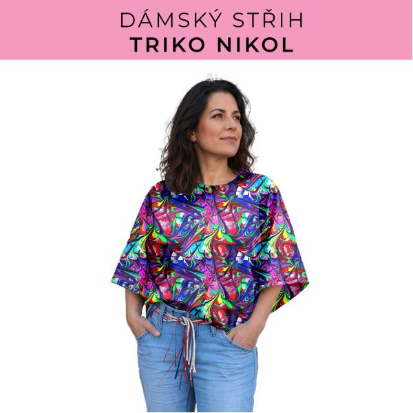 Dámský střih -  triko Nikol