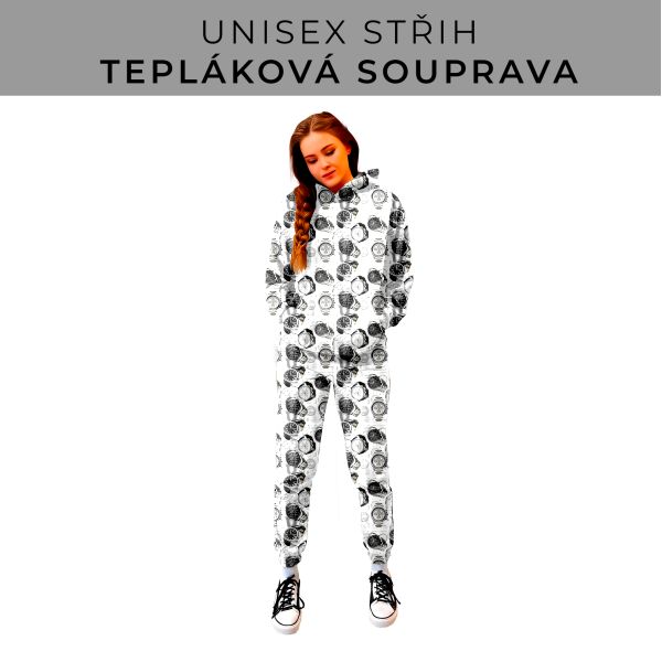 DÁMSKÝ střih - SET mikina a tepláky 