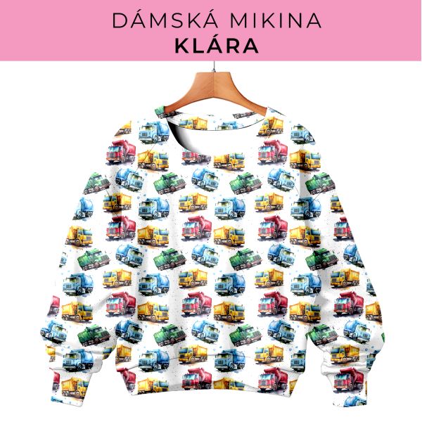DÁMSKÝ střih - mikina Klára