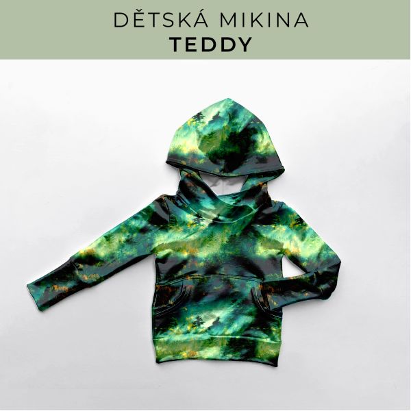 DĚTSKÝ střih - Mikina Teddy