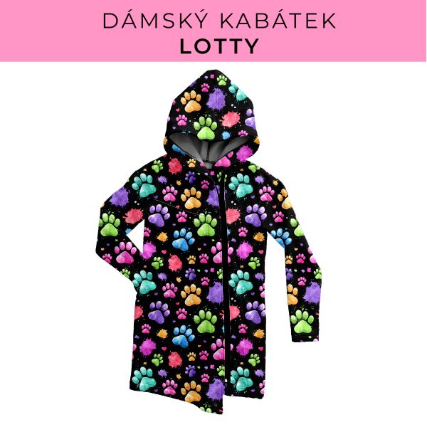 DÁMSKÝ střih - Kabátek Lotty