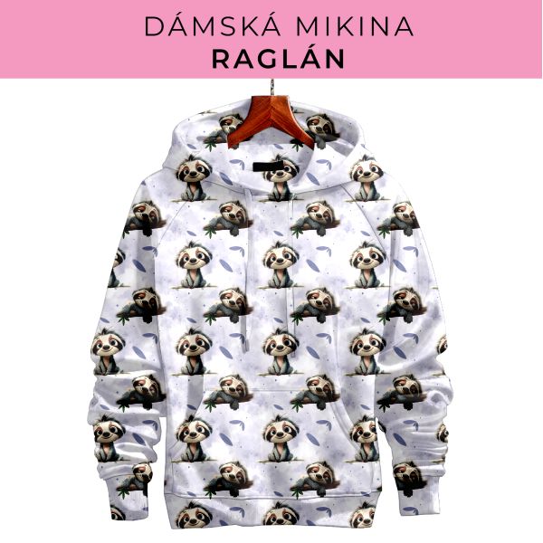 DÁMSKÝ střih - mikina raglán