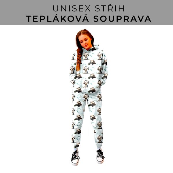 DÁMSKÝ střih - SET mikina a tepláky 