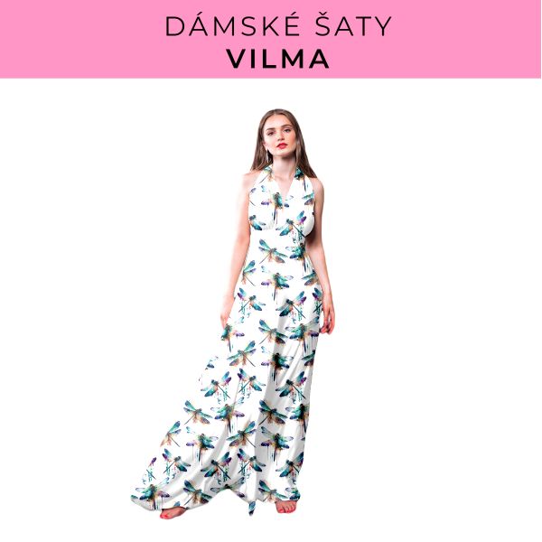 DÁMSKÝ střih - šaty Vilma