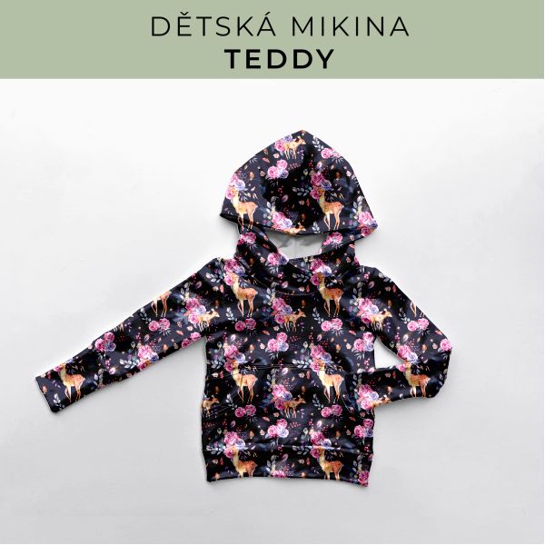DĚTSKÝ střih - Mikina Teddy