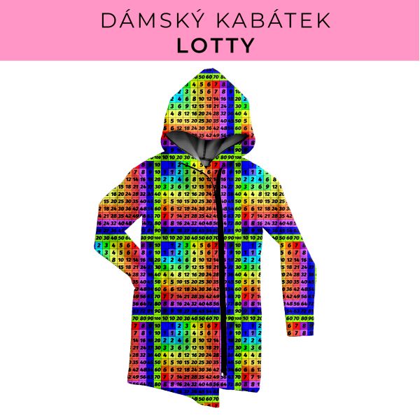 DÁMSKÝ střih - Kabátek Lotty