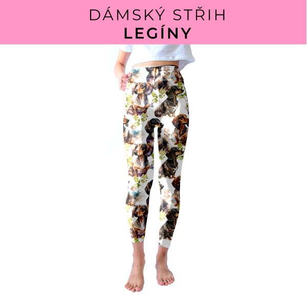 DÁMSKÝ střih - legíny SPORT - SLIM FIT