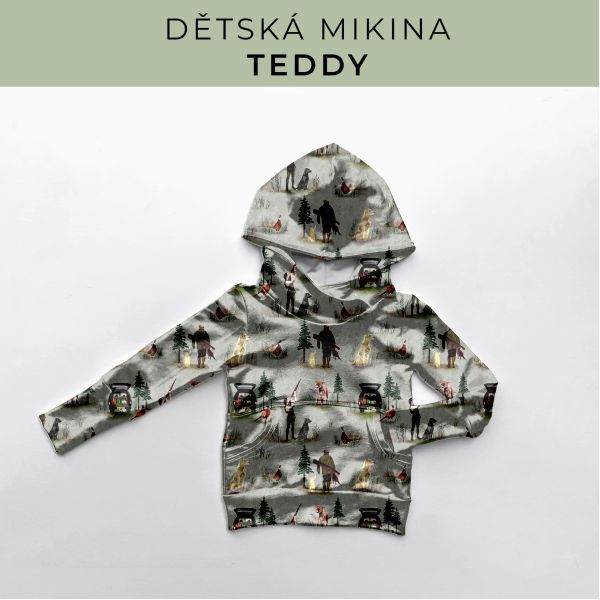 DĚTSKÝ střih - Mikina Teddy