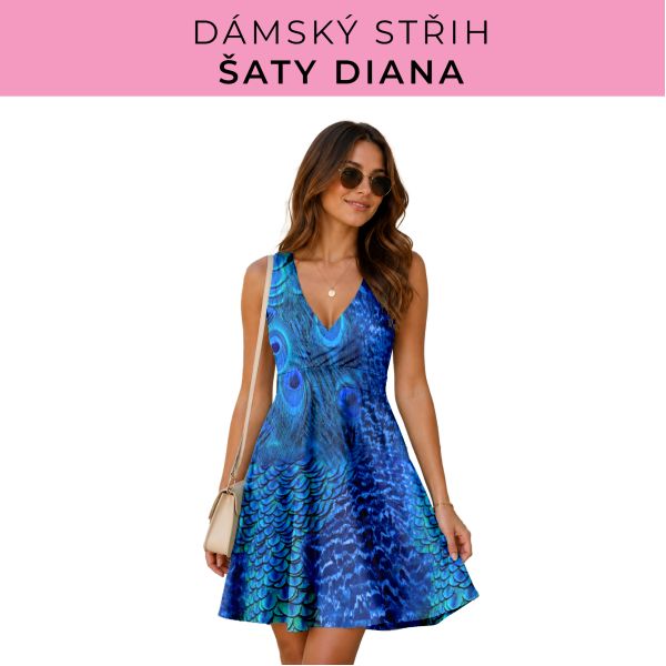 Dámský střih - šaty Diana