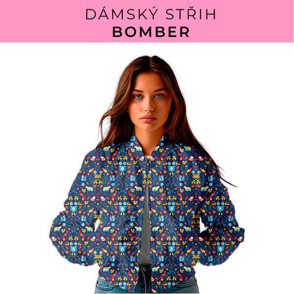 DÁMSKÝ střih - Bomber