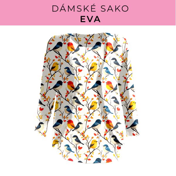 DÁMSKÝ střih - sako Eva