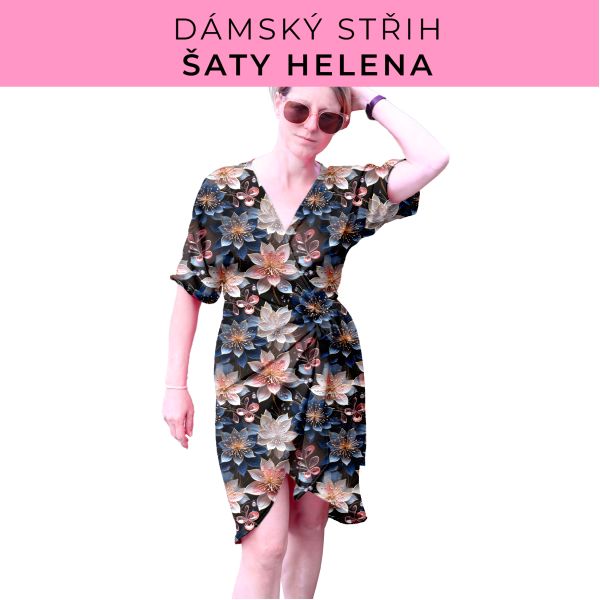 Dámský střih na šaty  Helena