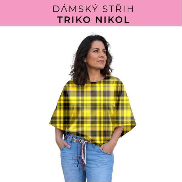 Dámský střih -  triko Nikol