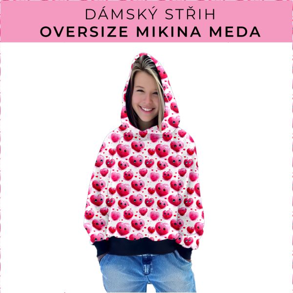 Dámský střih - mikina Meda