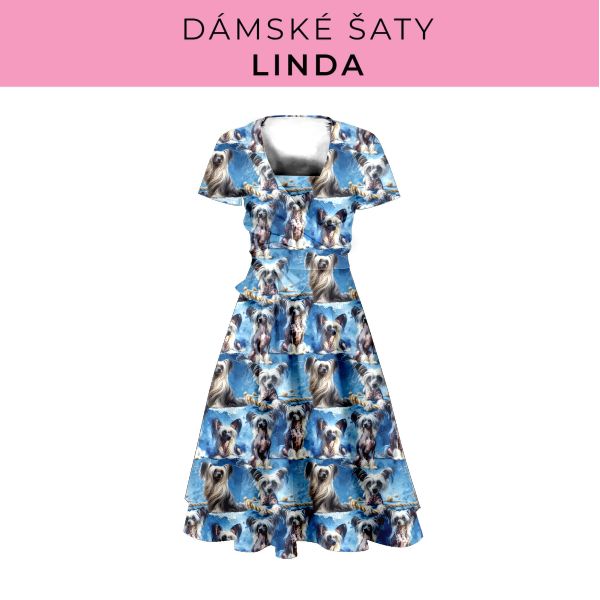 DÁMSKÝ střih - šaty Linda
