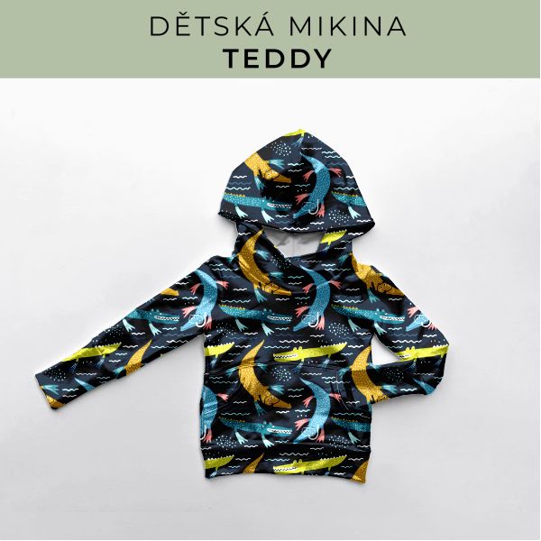 DĚTSKÝ střih - Mikina Teddy