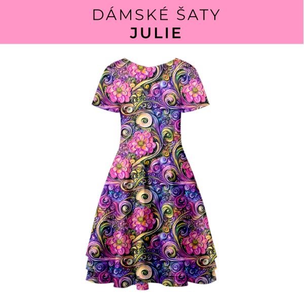 DÁMSKÝ střih - šaty julie