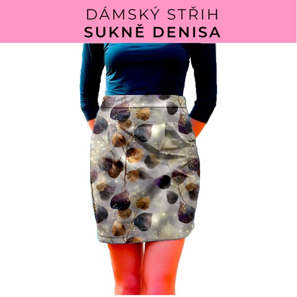 Dámský střih - Dámská sukně Denisa