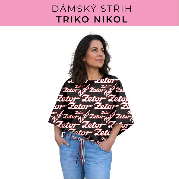 Dámský střih -  triko Nikol