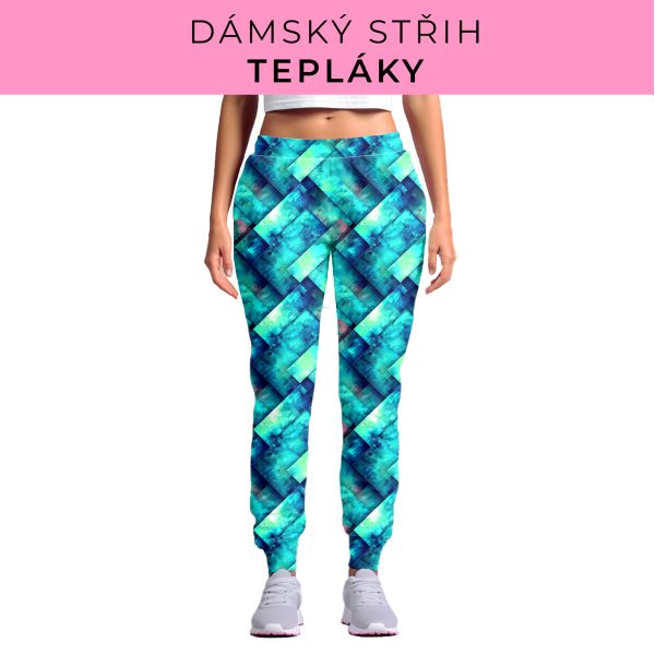 DÁMSKÝ střih - tepláky