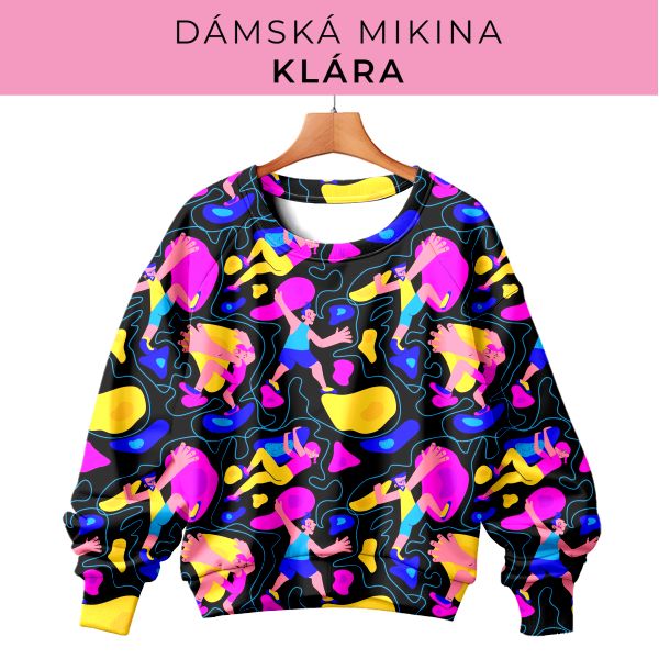 DÁMSKÝ střih - mikina Klára