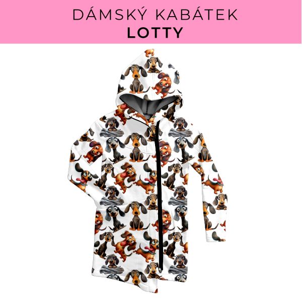 DÁMSKÝ střih - Kabátek Lotty