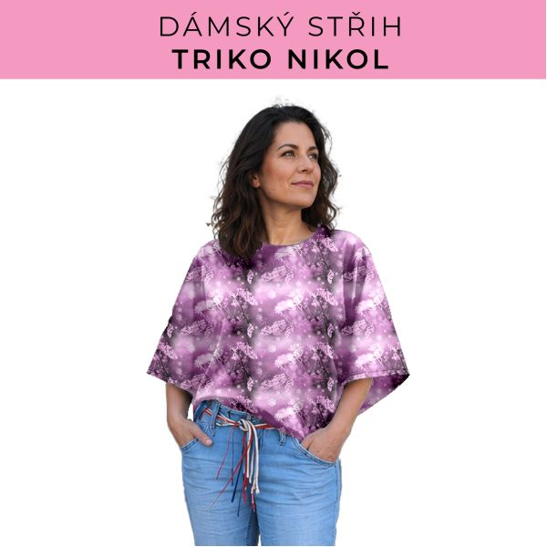Dámský střih -  triko Nikol